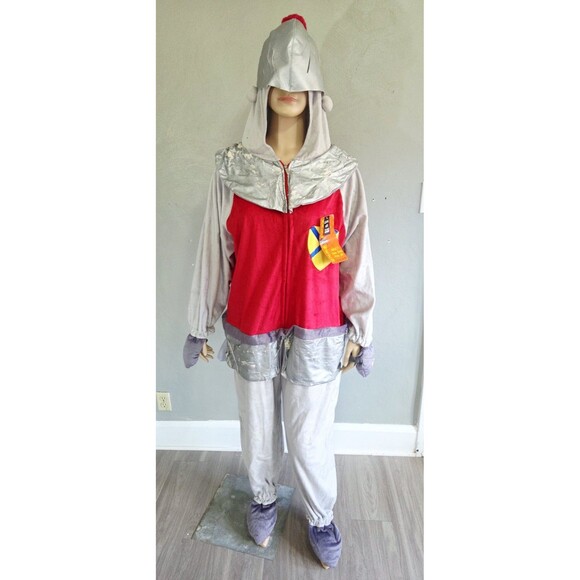 Knight Armour Costume One Piece Unisex Adult Halloween Outfit Caltoy Tags Sound - Picture 2 of 16